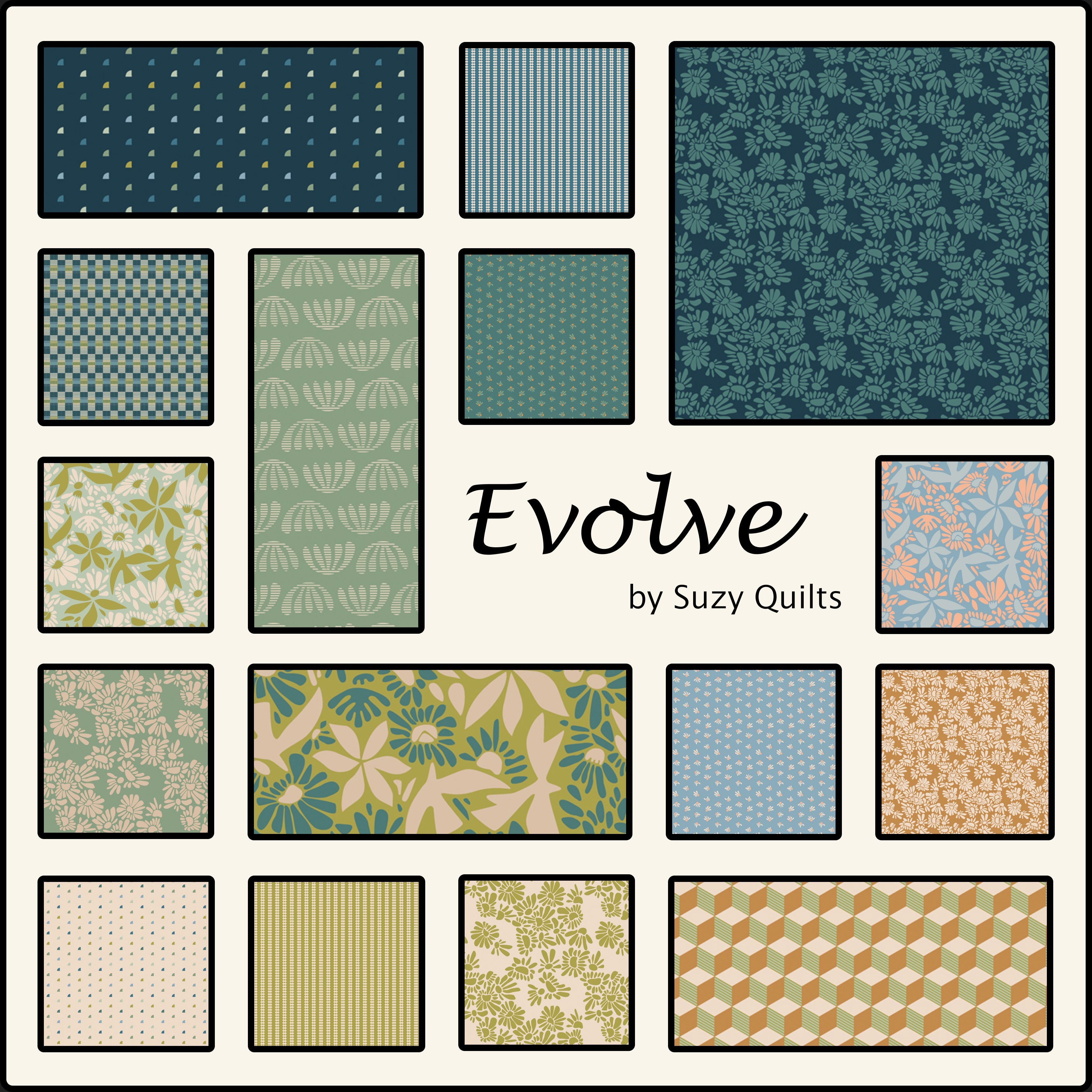 Evolve by Suzy Quilts for Art Gallery Fabrics