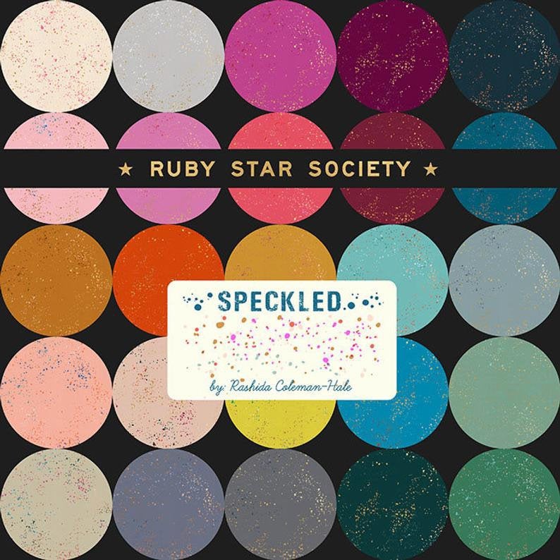Ruby Star Basics - Speckled, Zip and Grid