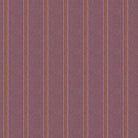 This is a close-up image of a fabric called "Stitch Lilac" in the Warp and Weft Wovens collection by Alexia Abegg. The fabric is a textured mauve with burnt orange stripes.