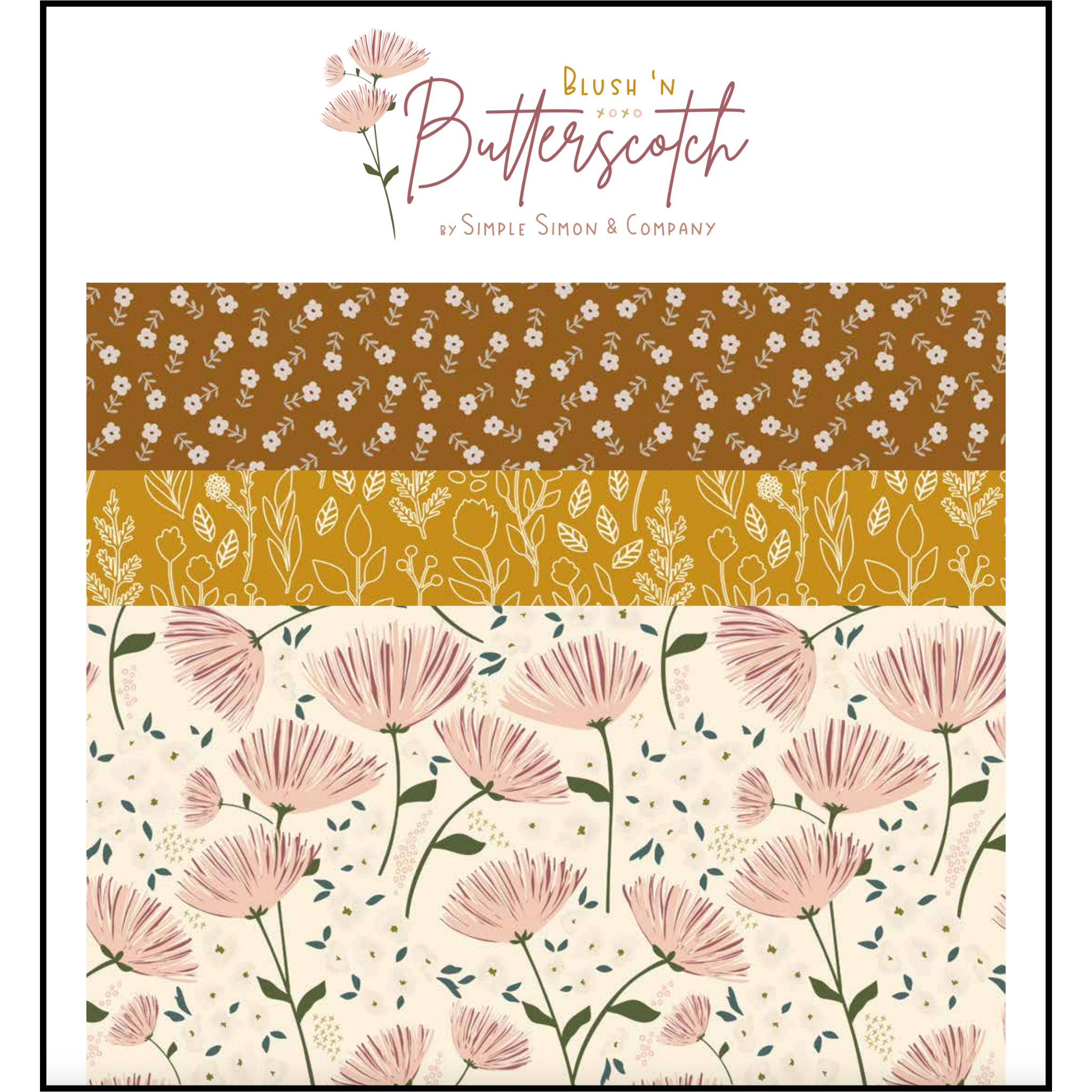 Blush 'n Butterscotch by Simple Simon & Co