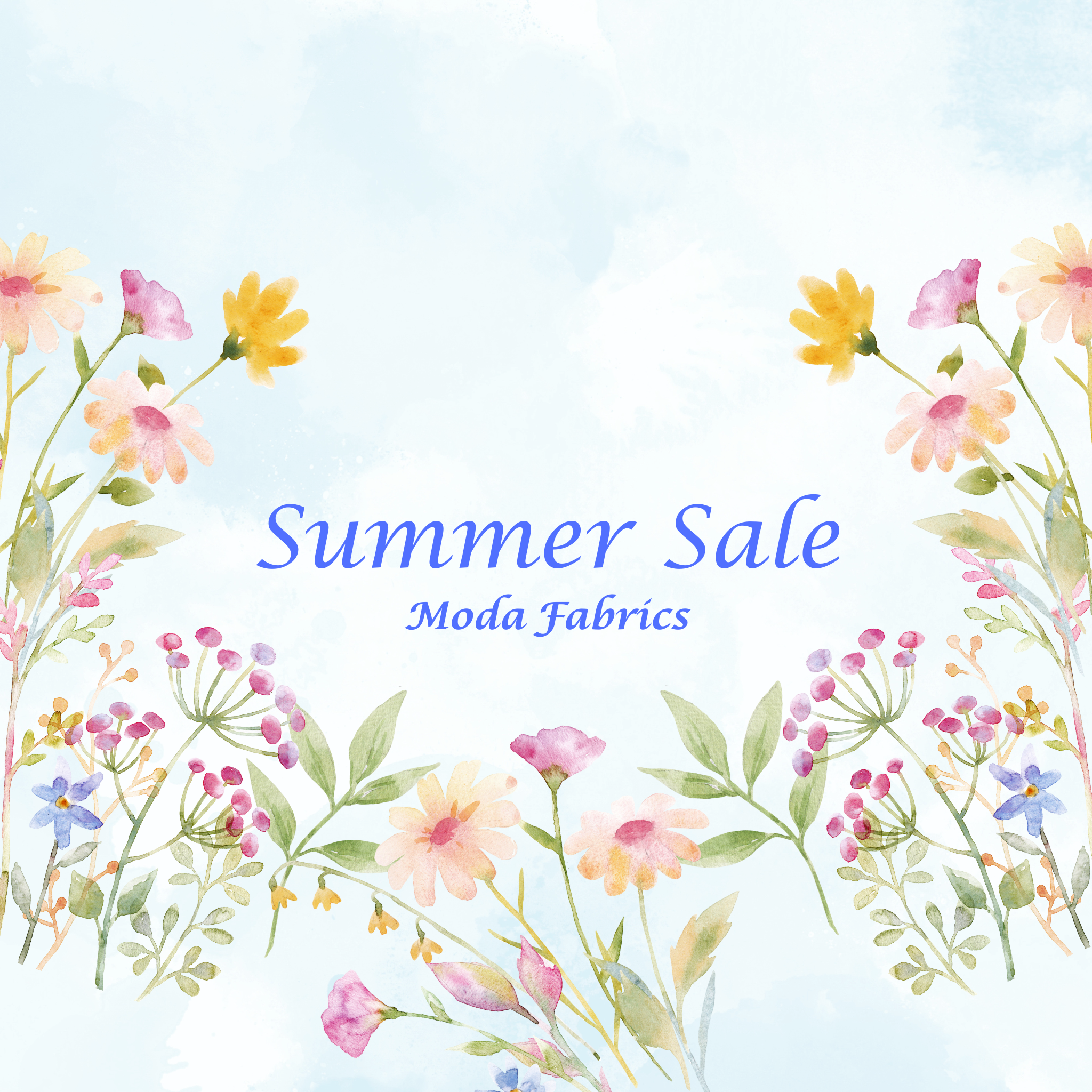 A Summer Sale - Moda Fabrics