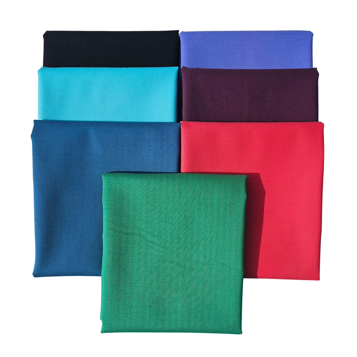 Colorworks Premium Solids 7pc Half Yard Bundle Quilting Fabric ...