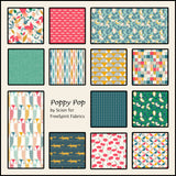 Poppy Pop 13pc Fat Quarter Bundle by Scion