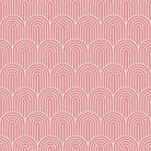 Pattern of pink arches on a pink background