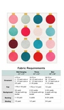 Retro Ornaments Paper Quilt Pattern by Brittany Lloyd