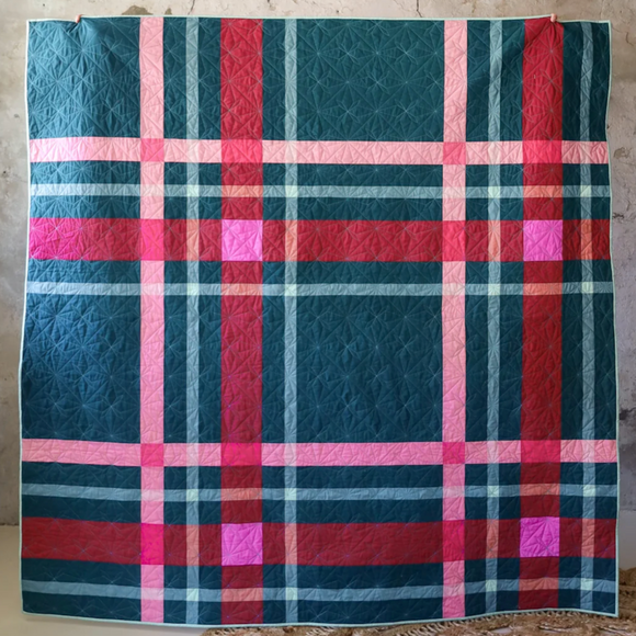 Upscale Plaid Paper Quilt Pattern by Brittany Lloyd