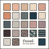Duval 18pc Fat Quarter Bundle by Suzy Quilts