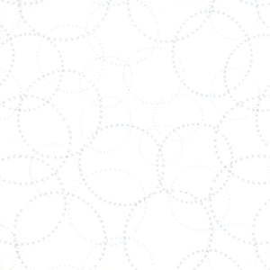 Modern BG Paper Rings Silver White by Zen Chic