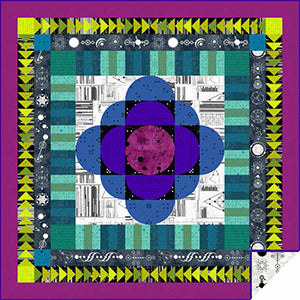Free Pattern - Between Worlds Quilt by Giucy Giuce