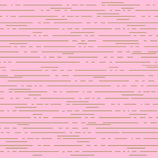 Greatest Hits Dashes Pink – Mockingbird Quilts