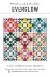 Everglow Paper Quilt Pattern by Eliane Bergmann