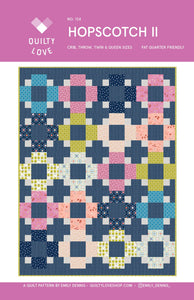 Hopscotch II Paper Quilt Pattern by Emily Dennis