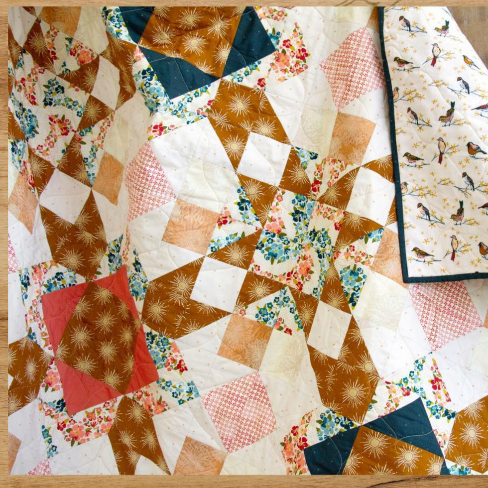 Free Pattern Reminiscence by AGF Studio Mockingbird Quilts