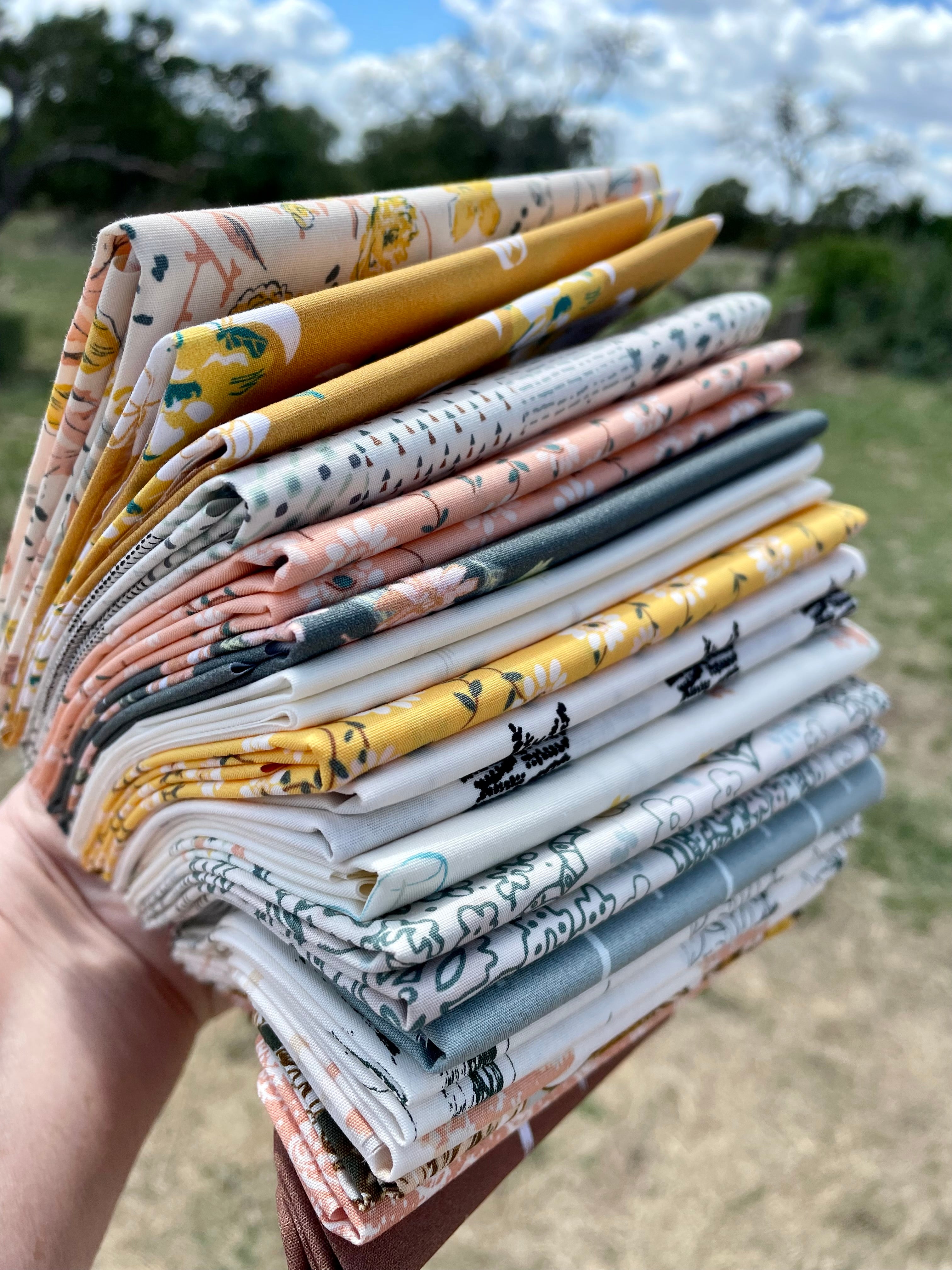 Shine On 16 Fat Quarter Bundle by Sharon Holland for online Art Gallery Fabrics