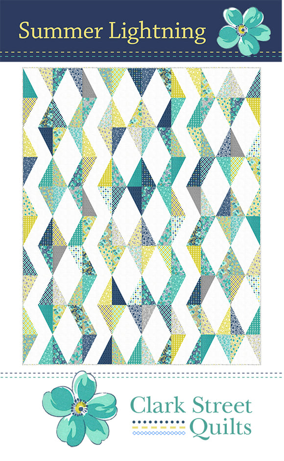 Summer Lightning Paper Quilt Pattern by Linzee Kull McCray